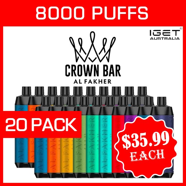 ALFAKHER-CROWN-BAR-20-PACKSjpg - Element Vapor Australia