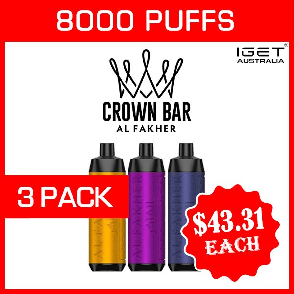 ALFAKHER-CROWN-BAR-3-PACKSjpg - Element Vapor Australia