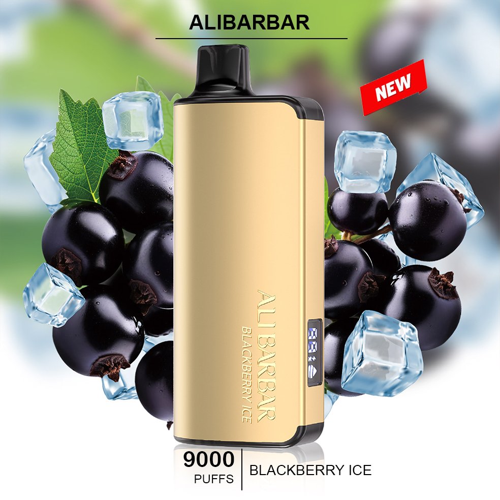 ALIBARBAR-INGOT-BLACKBERRY-ICE---9000-PUFFSjpg - Element Vapor Australia