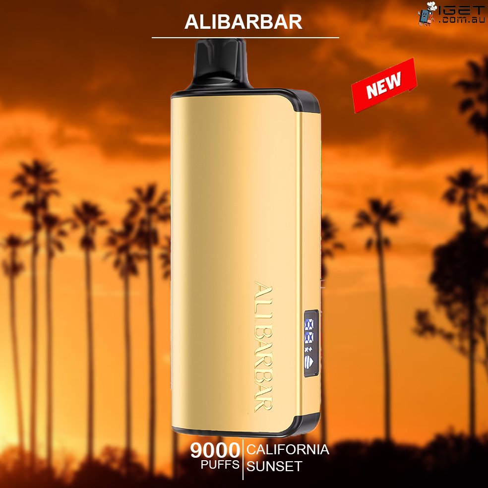 ALIBARBAR-INGOT-CALIFORNIA-SUNSET-9000-PUFFSjpg - Element Vapor Australia
