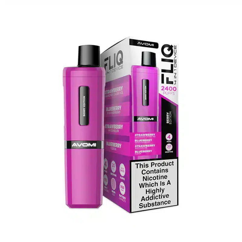 Avomi-FLIQ-4-in-1-Pod-Kit-Berry-Editionwebp - Element Vapor Australia