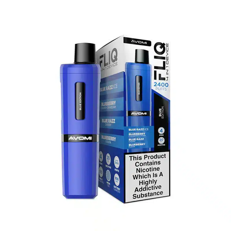 Avomi-FLIQ-4-in-1-Pod-Kit-Blue-Editionwebp - Element Vapor Australia