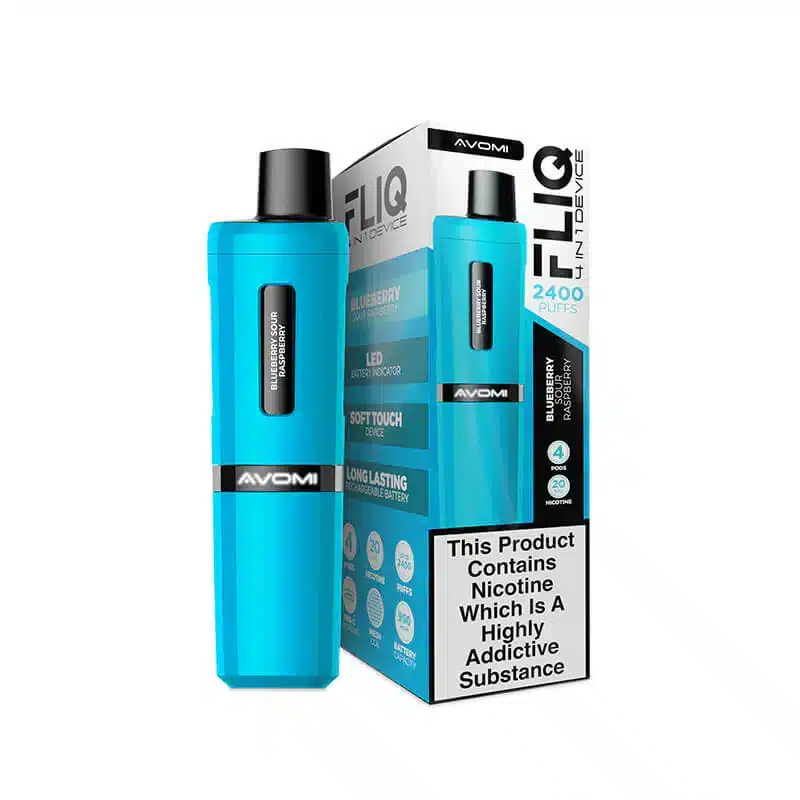 Avomi-FLIQ-4-in-1-Pod-Kit-Blueberry-Sour-Raspberrywebp - Element Vapor Australia