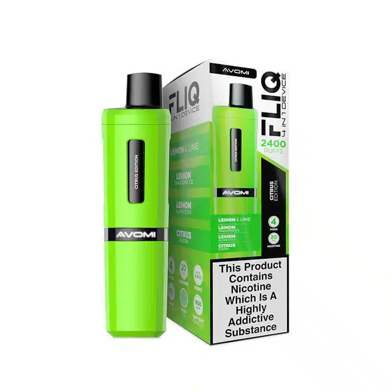 Avomi-FLIQ-4-in-1-Pod-Kit-Citrus-Editionwebp - Element Vapor Australia