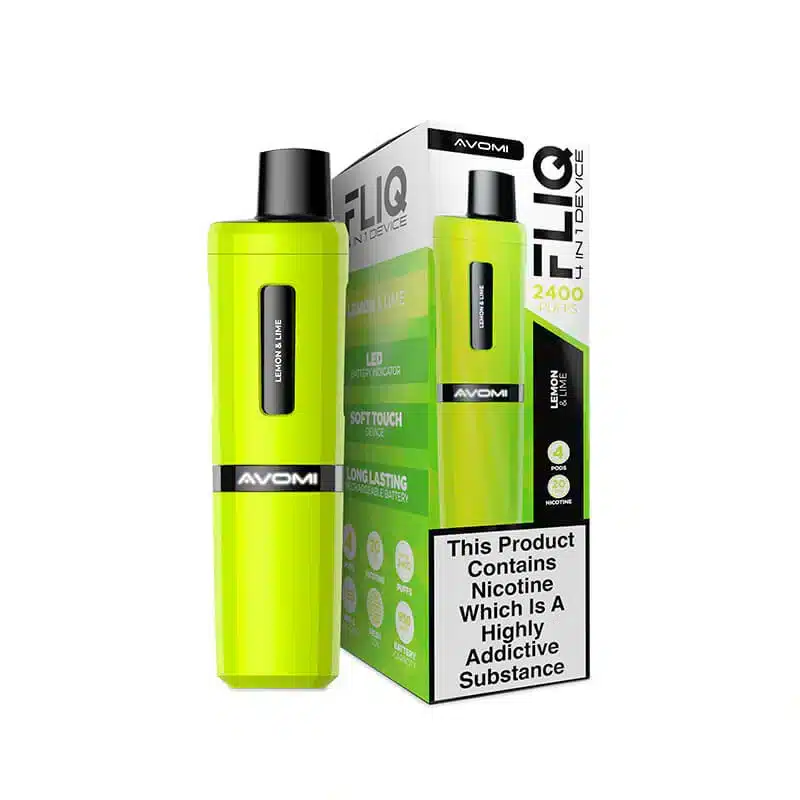 Avomi-FLIQ-4-in-1-Pod-Kit-Lemon-Limewebp - Element Vapor Australia