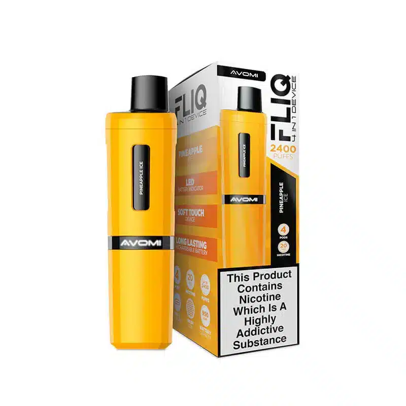 Avomi-FLIQ-4-in-1-Pod-Kit-Pineapple-Icewebp - Element Vapor Australia