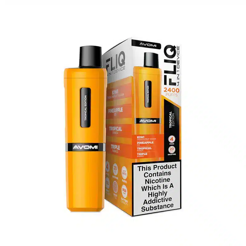 Avomi-FLIQ-4-in-1-Pod-Kit-Tropical-Editionwebp - Element Vapor Australia