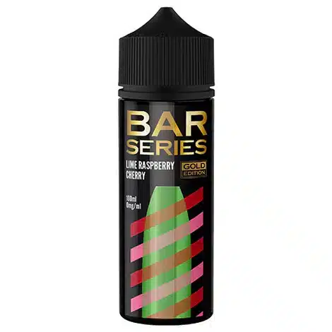 Bar-Series-Gold-Edition-100ml-Shortfills-Lime-Raspberry-Cherrywebp - Element Vapor Australia