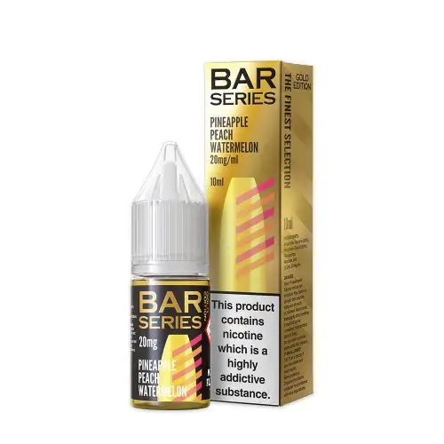 Bar-Series-Gold-Edition-Nic-Salts-Pineapple-Peach-Watermelonwebp - Element Vapor Australia