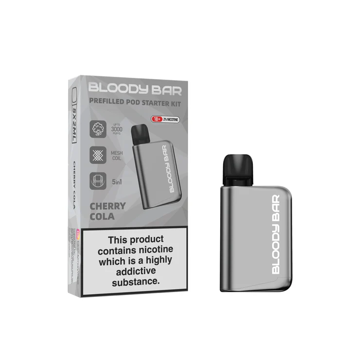 Bloody-Bar-Prefilled-Pod-Kit-5-in-1-Cherry-Colawebp - Element Vapor Australia