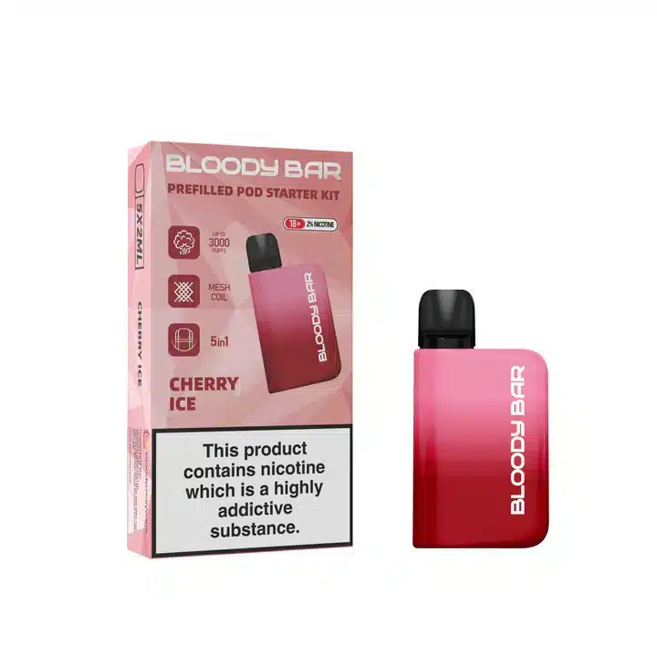 Bloody-Bar-Prefilled-Pod-Kit-5-in-1-Cherry-Icewebp - Element Vapor Australia