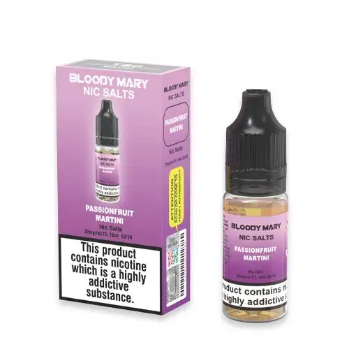 Bloody-Mary-Nic-Salts-10ml-Passionfruit-Martiniwebp - Element Vapor Australia