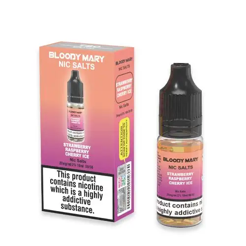 Bloody-Mary-Nic-Salts-10ml-Strawberry-Raspberry-Cherry-Icewebp - Element Vapor Australia
