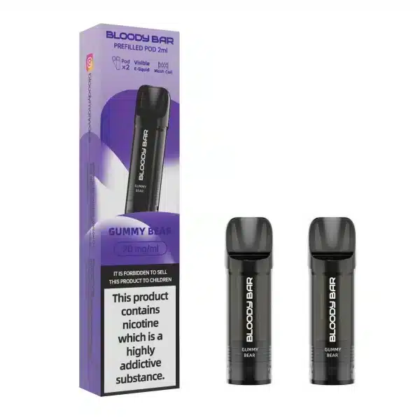 Bloody_Bar_Prefilled_Pod_2ml_GUMMY-BEAR-scaled-e1717671896265webp - Element Vapor Australia