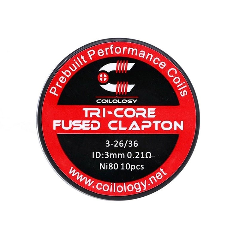 Coilology-Prebuilt-Coils-Tri-Core-Fused-Clapton-021jpg - Element Vapor Australia