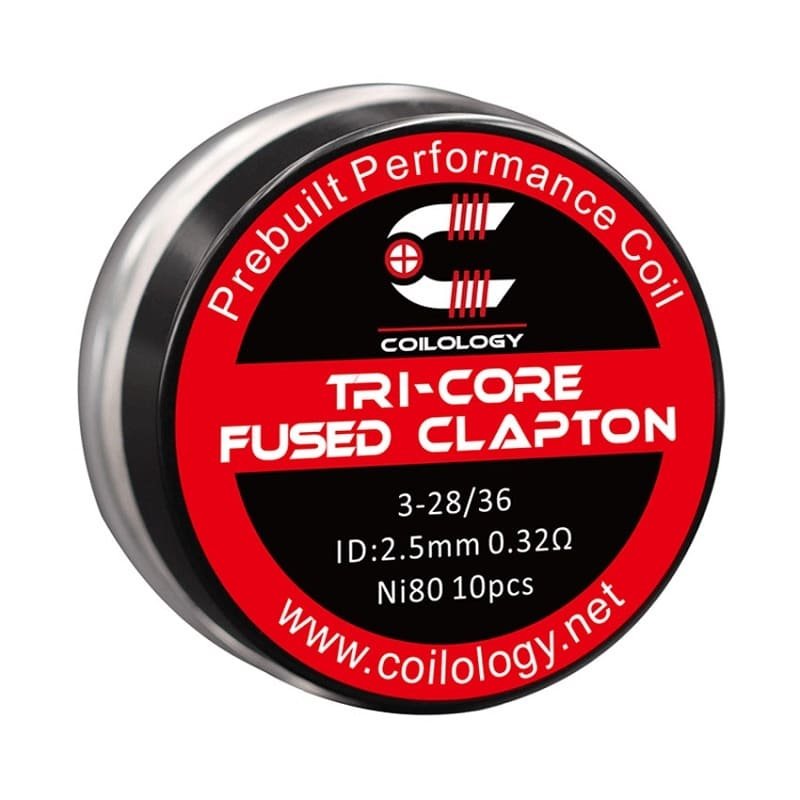 Coilology-Prebuilt-Coils-Tri-Core-Fused-Clapton-032jpg - Element Vapor Australia