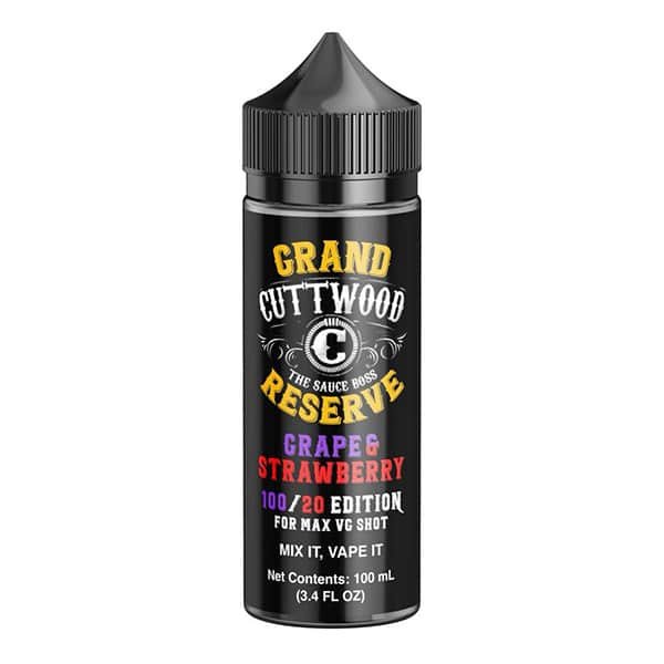 Cuttwood-Grand-Reserve-E-liquid-100ml-Shortfill-Grape-Strawberryjpg - Element Vapor Australia