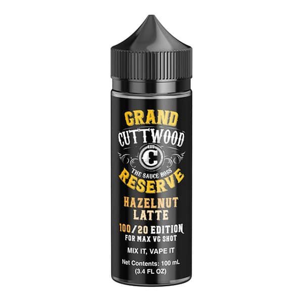 Cuttwood-Grand-Reserve-E-liquid-100ml-Shortfill-Hazelnut-Lattejpg - Element Vapor Australia