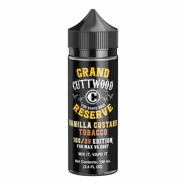 Cuttwood-Grand-Reserve-E-liquid-100ml-Shortfill-Vanilla-Custard-Tobaccojpg - Element Vapor Australia