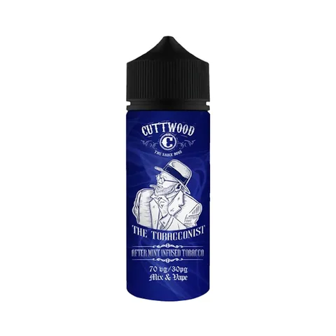 Cuttwood-The-Tobacconist-E-Liquid-100ml-After-Mint-Infused-Tobaccowebp - Element Vapor Australia