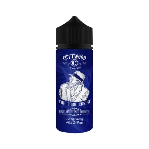 Cuttwood-The-Tobacconist-E-Liquid-100ml-Hazelnut-Infused-Tobaccowebp - Element Vapor Australia