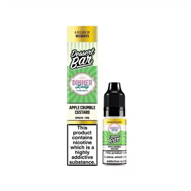 Dinner-Lady-Dessert-Bar-Salts-Apple-Crumble-Custardwebp - Element Vapor Australia