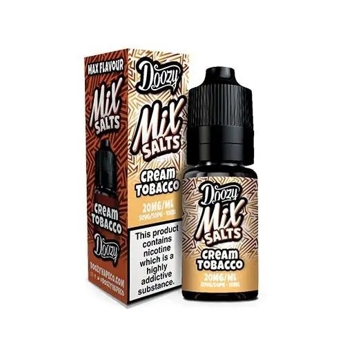 Doozy-Mix-Salts-Nic-Salts-10ml-Cream-Tobaccojpg - Element Vapor Australia