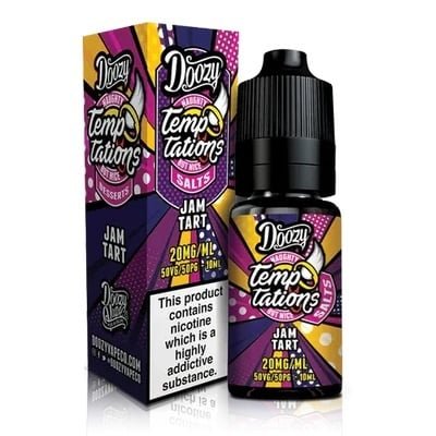 Doozy-Temptations-Nic-Salt-10ml-Jam-Tartjpg - Element Vapor Australia