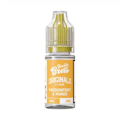 Double-Brew-Originals-Nic-Salts-Passionfruit-Mangowebp - Element Vapor Australia