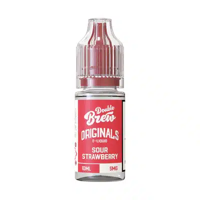 Double-Brew-Originals-Nic-Salts-Sour-Strawberrywebp - Element Vapor Australia