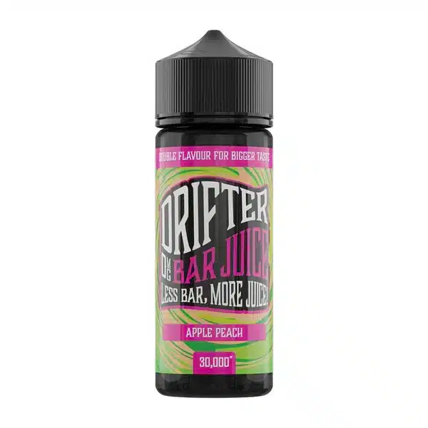 Drifter-Bar-Juice-E-liquid-100ml-Shortfill-Apple-Peachwebp - Element Vapor Australia