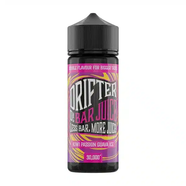 Drifter-Bar-Juice-E-liquid-100ml-Shortfill-Kiwi-Passion-Guava-Icewebp - Element Vapor Australia