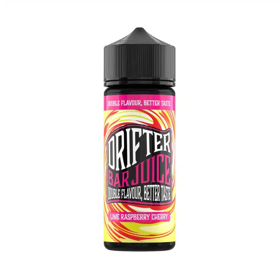 Drifter-Bar-Juice-E-liquid-100ml-Shortfill-Lime-Raspberry-Cherrywebp - Element Vapor Australia