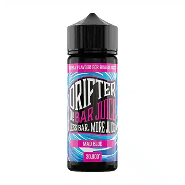 Drifter-Bar-Juice-E-liquid-100ml-Shortfill-Mad-Bluewebp - Element Vapor Australia