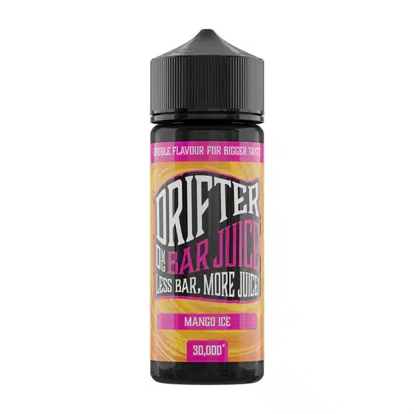 Drifter-Bar-Juice-E-liquid-100ml-Shortfill-Mango-Icewebp - Element Vapor Australia