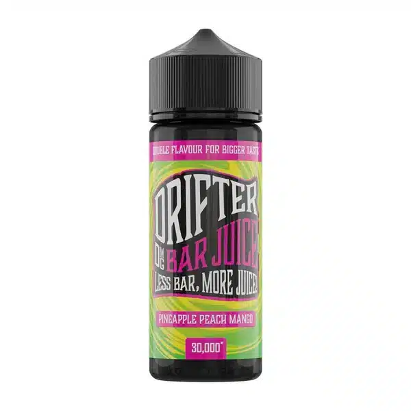 Drifter-Bar-Juice-E-liquid-100ml-Shortfill-Pineapple-Peach-Mangowebp - Element Vapor Australia