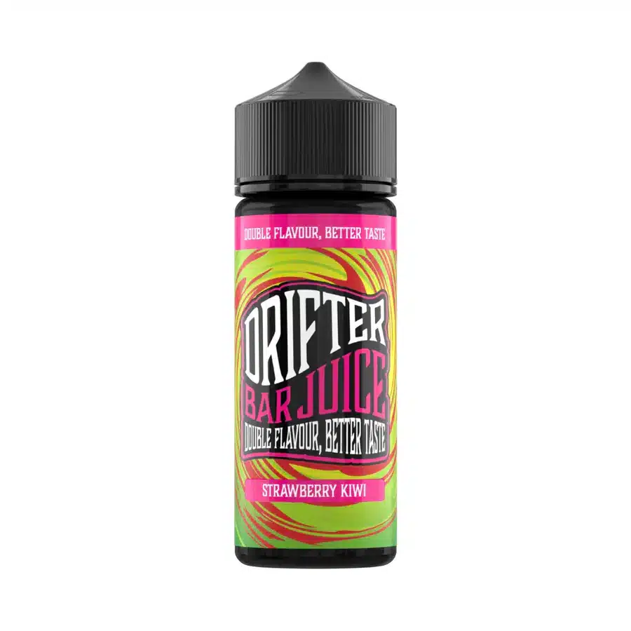 Drifter-Bar-Juice-E-liquid-100ml-Shortfill-Strawberry-Kiwiwebp - Element Vapor Australia