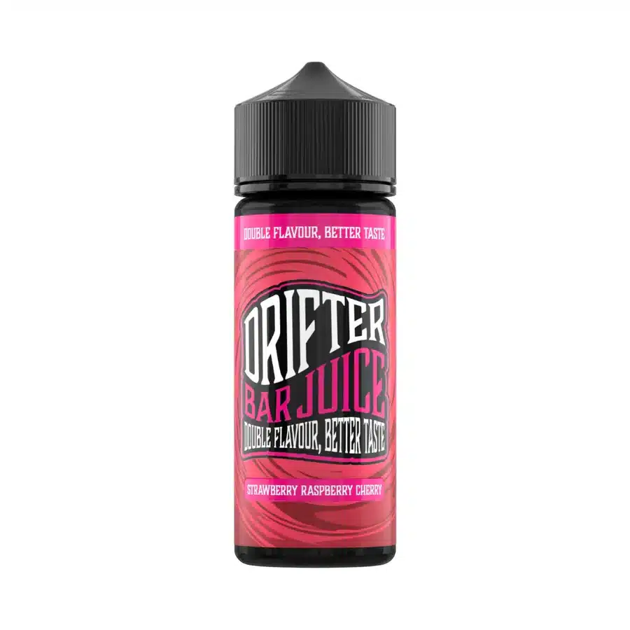 Drifter-Bar-Juice-E-liquid-100ml-Shortfill-Strawberry-Raspberry-Cherrywebp - Element Vapor Australia