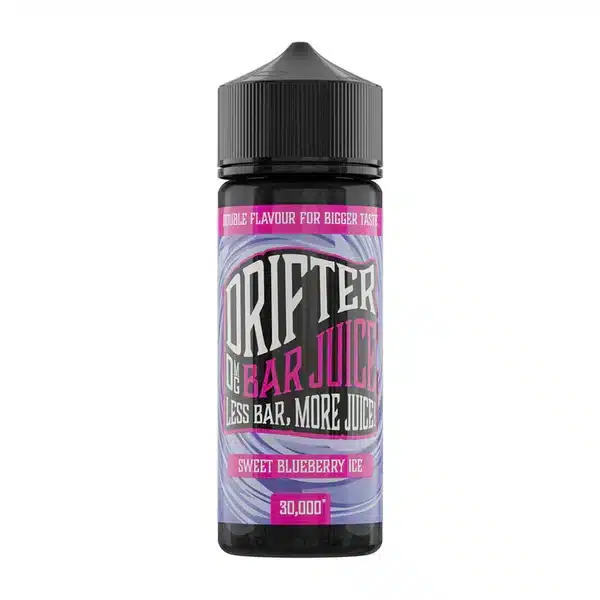 Drifter-Bar-Juice-E-liquid-100ml-Shortfill-Sweet-Blueberry-Icewebp - Element Vapor Australia