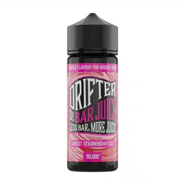 Drifter-Bar-Juice-E-liquid-100ml-Shortfill-Sweet-Strawberry-Icewebp - Element Vapor Australia