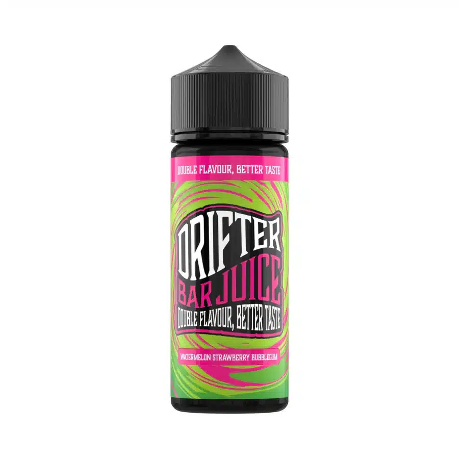 Drifter-Bar-Juice-E-liquid-100ml-Shortfill-Watermelon-Strawberry-Bubblegumwebp - Element Vapor Australia