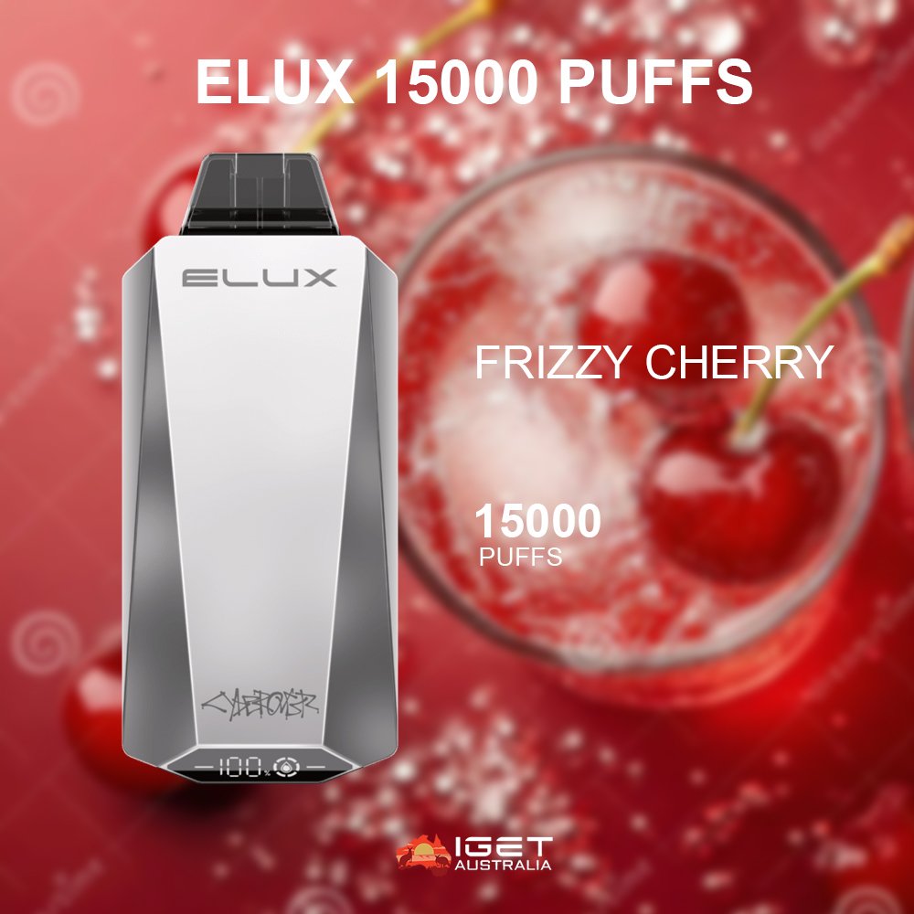 ELUX-FRIZZY-CHERRY-15000-PUFFSjpg - Element Vapor Australia