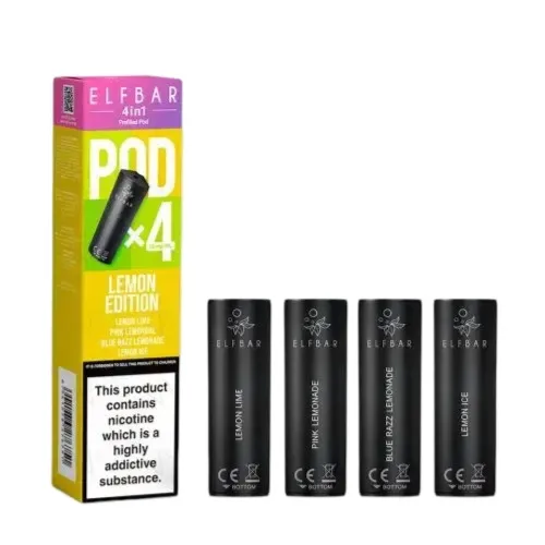 Elf-Bar-4-in-1-Multi-Flavour-Edition-Prefilled-Vape-Pods-Lemon-Editionwebp - Element Vapor Australia