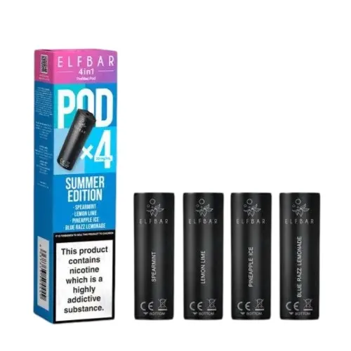 Elf-Bar-4-in-1-Multi-Flavour-Edition-Prefilled-Vape-Pods-Summer-Editionwebp - Element Vapor Australia