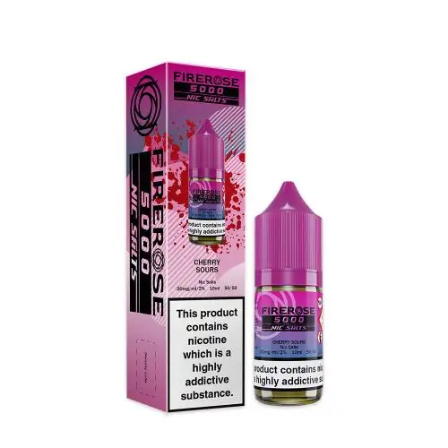 Elux-Firerose-5000-Nic-Salt-10ml-Cherry-Sourswebp - Element Vapor Australia