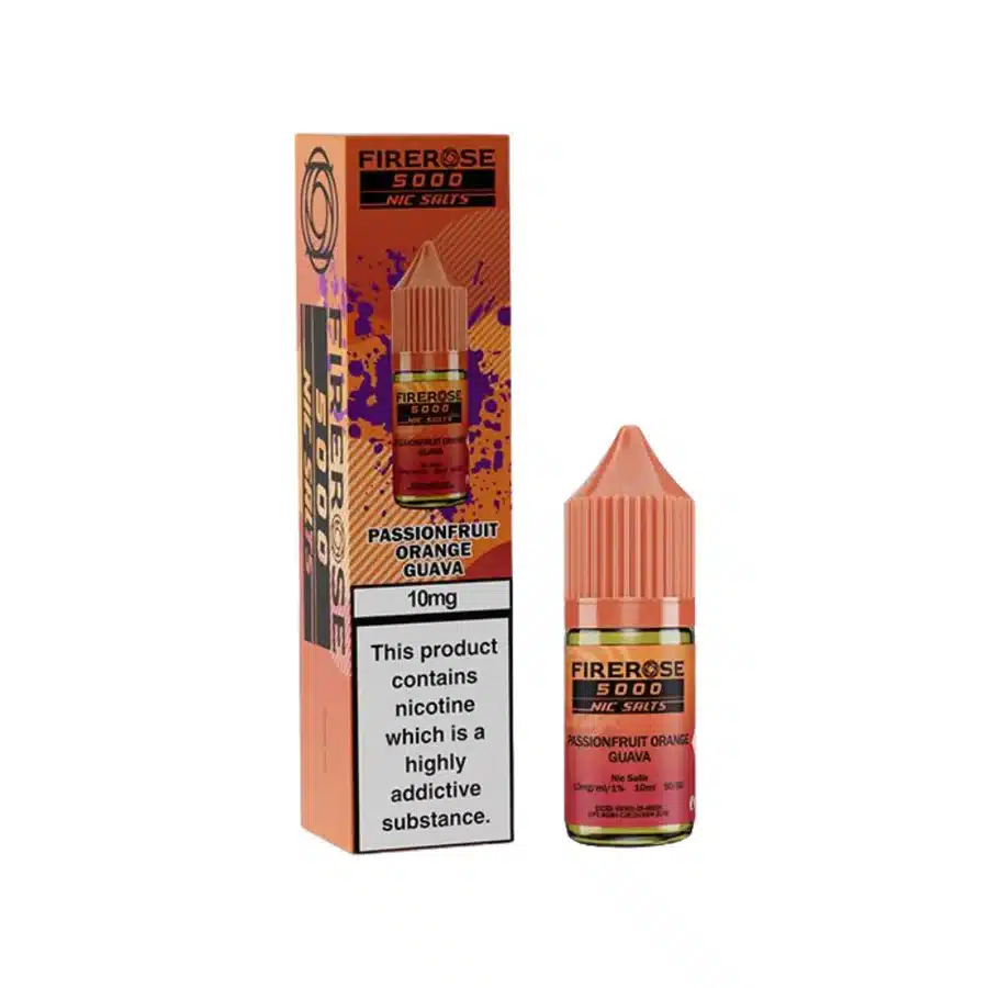 Elux-Firerose-5000-Nic-Salt-10ml-Passionfruit-Orange-Guavawebp - Element Vapor Australia