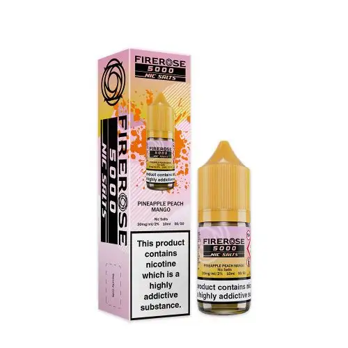 Elux-Firerose-5000-Nic-Salt-10ml-Pineapple-Peach-Mangowebp - Element Vapor Australia