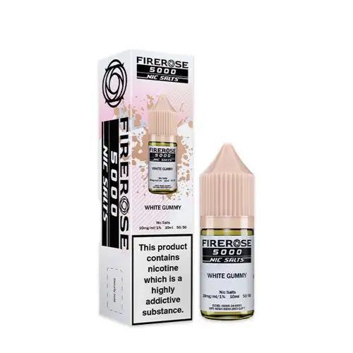 Elux-Firerose-5000-Nic-Salt-10ml-White-Gummywebp - Element Vapor Australia