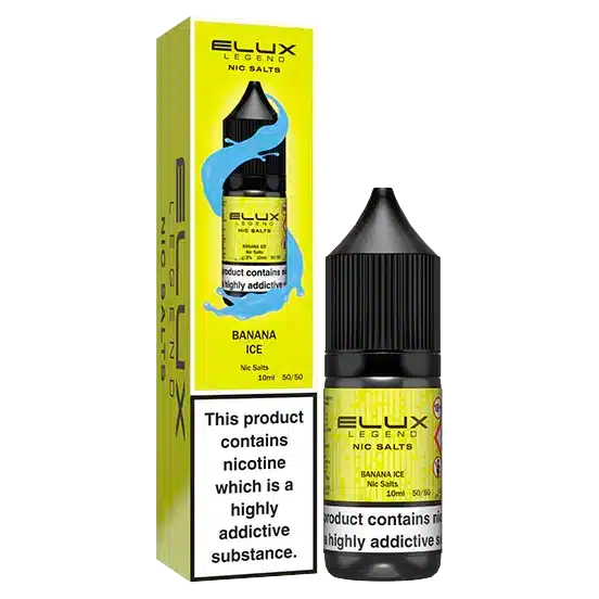 Elux-Legend-Nic-Salts-10ml-Banana-Icewebp - Element Vapor Australia