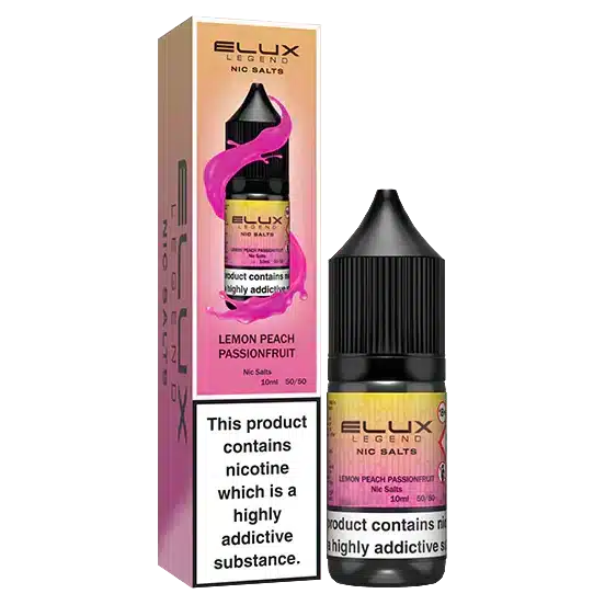 Elux-Legend-Nic-Salts-10ml-Lemon-Peach-Passionfruitwebp - Element Vapor Australia
